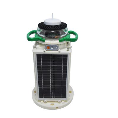 IP68 Fiberglass Self Contained Marine Lanterns With Solar Powered And GPRS Module
