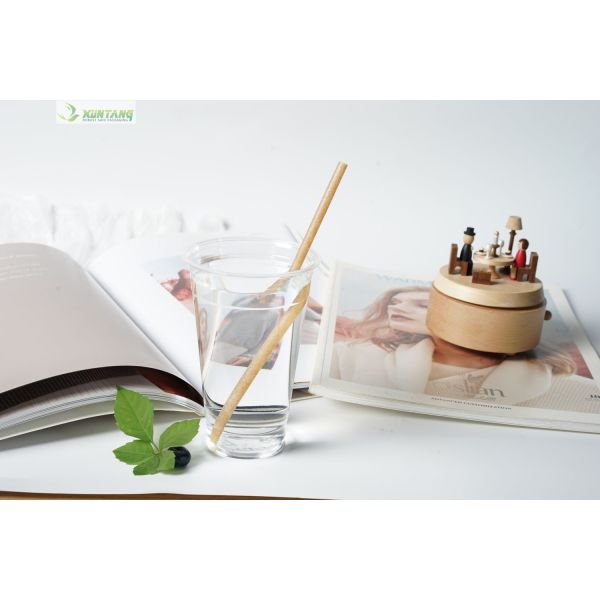 Подгонянные Biodegradable соломы PLA сгибающийся для магазина кафа