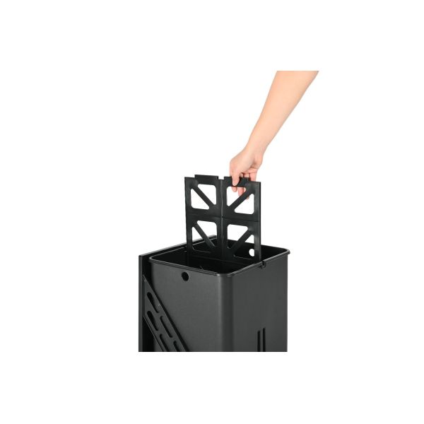Smart Induction Trash Can Hotel 44L Fully Automatic Double Layer Dry and Wet Separation Household Trash Can with Lid