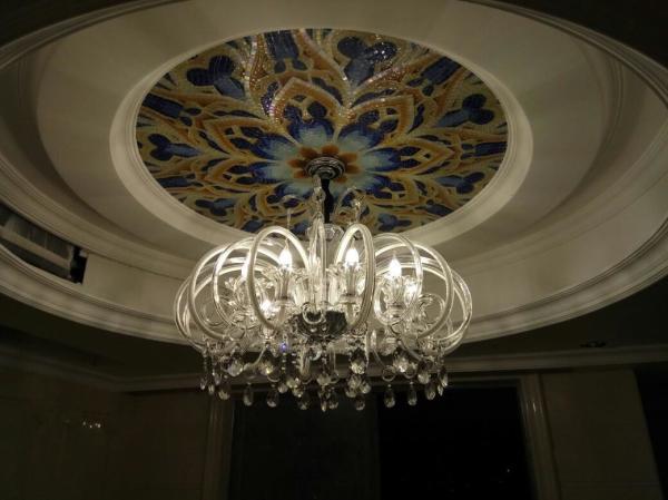 Venetian glass chandelier dining room Foyer Lighting (WH-CY-92)