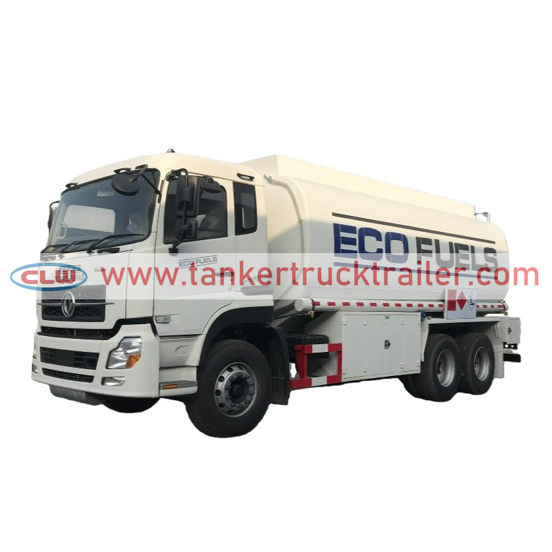 Dongfeng RHD 6X4 24CBM 24,000L Oil Tank Truck 