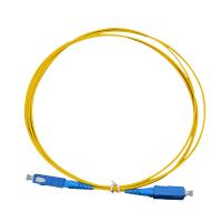 Cable de salto 1310/1550 de la longitud de onda 2,0 de fibra óptica del simplex 9/125 SM del cordón de remiendo del SC