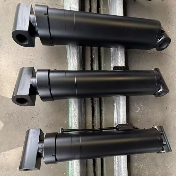 High Pressure Hard Chrome Plated Steel Excavator Hydraulic Cylinder Custom