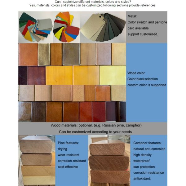 Мусорный бак ISO14001 11.8gal на открытом воздухе деревянный с баком завода