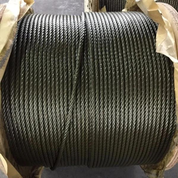 AiSi Standard Steel Core 6x7 FC 6x19 FC Stainless Steel Wire Rope for Durable Lifting