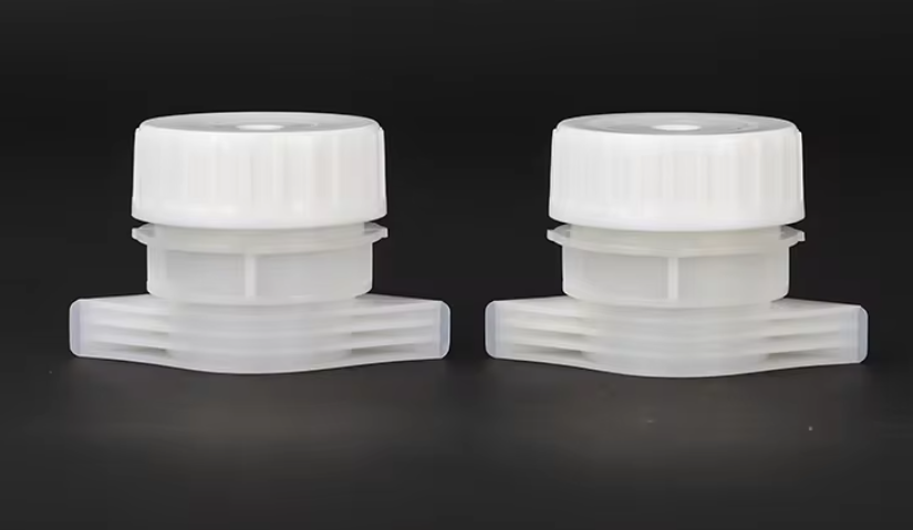 Food Grade Food Pouch Plastic Top Screw Flip Spout Cap Plastic Spout Mold