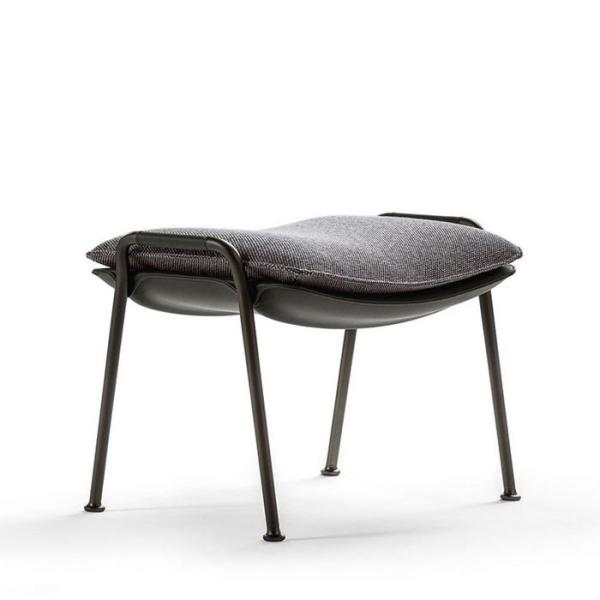 Ergonomic ANASTASIA Fiberglass Arm Chair With Headrest 75*51*40 Cm