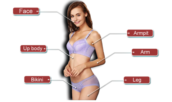 808nm Fast SHR Hair Removal Machine True Uk Lamp Permanent 1 Million Shots Life