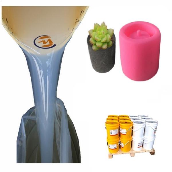 1:1 Translucent Mold making Platinum Cure Silicone Rubber For Concrete Decor