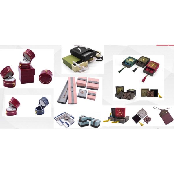 5*5*3.5cm,9*9*3.2cm Square Cardboard Jewelry Packaging Boxes Colorful Printed Ribbon Gift Boxes
