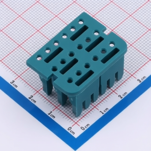 18 position S Wedgelock connector housing green thermoplastic material RoHS compliant Amphenol AWV 18S