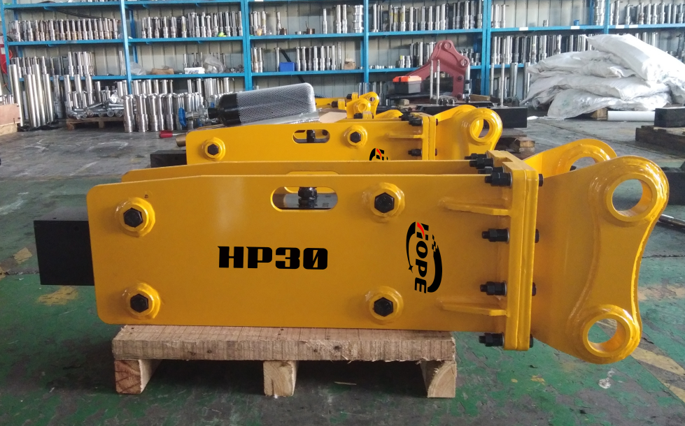 2 Ton-3.5 Ton Excavator Hydraulic Breaker Attachment For Sany Doosan Lonking53