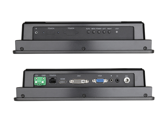 10 пунктов монитора 1280x800 сенсорной панели VGA GB2423 противоударного