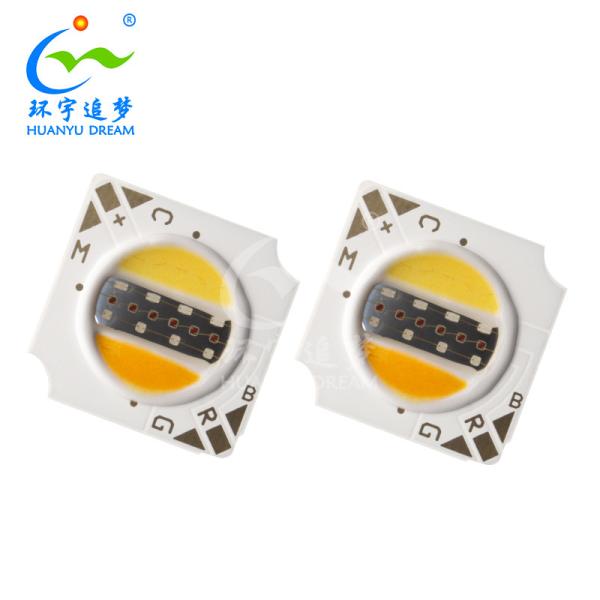 CRI 90 RGBCW 5 em 1 SMD LED Chip 1313 2700K / 6000K Compatível com RoHS