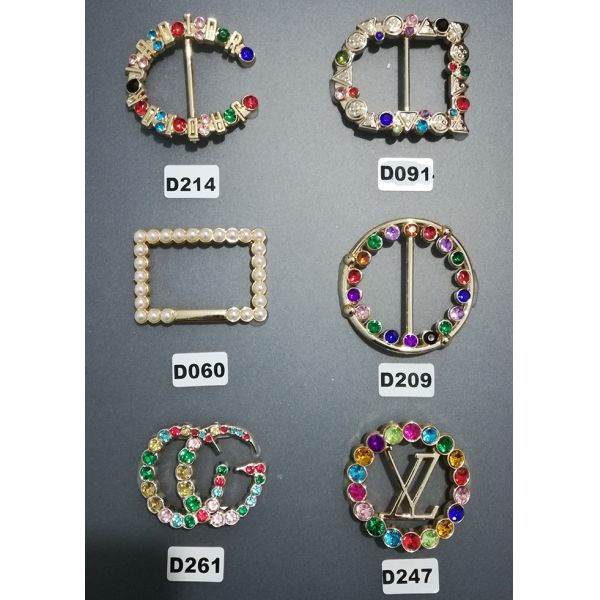 Colorful Antique Customized Plastic Shoe Buckles For Gifts Shoe , Eco Friendly,Good Quality