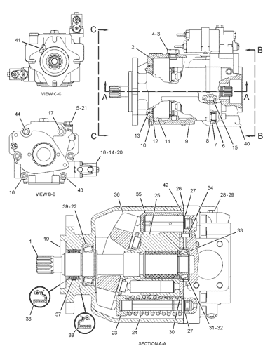9T8346 9T-8346 0R8503 для CAT Track D8N D8R D8R II PUMP GP-PISTON гидравлический главный насос