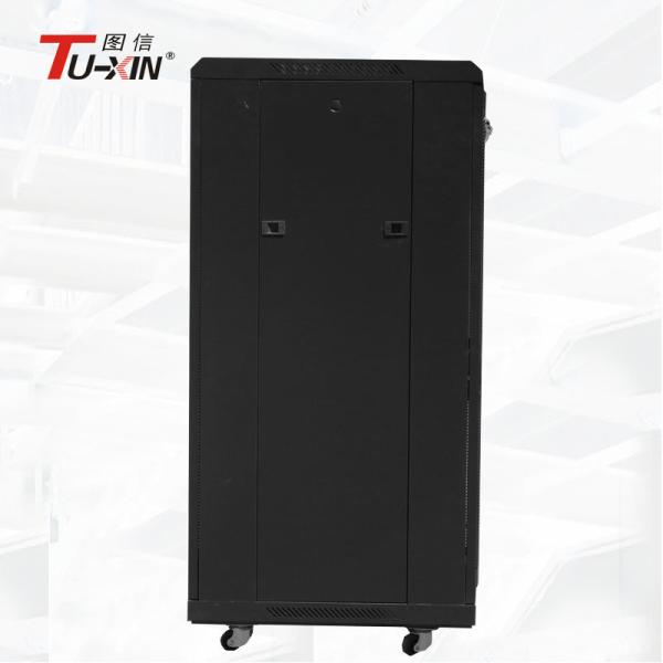 Half Height Lockable Server Cabinet , UPS 18U Frees Tand Data Rack Cabinet