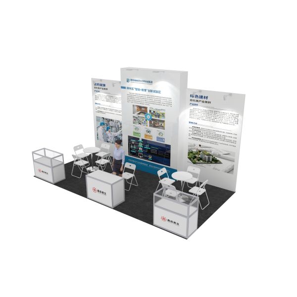 3X6X3.5M Modular Shell Scheme Stand For Exhibition Booth and Tradeshow Event