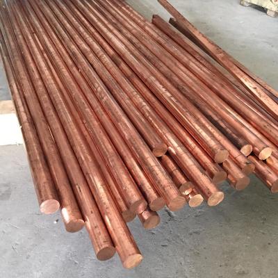 Barras redondas de cobre CU EPT 99,99% C110 puro personalizado