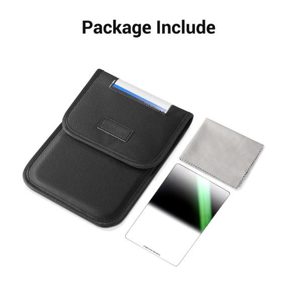 100x150mm Reverse Graduated ND Filters 1 - 5 Stops GND Reverse Filter With Vacuum Nano Coating