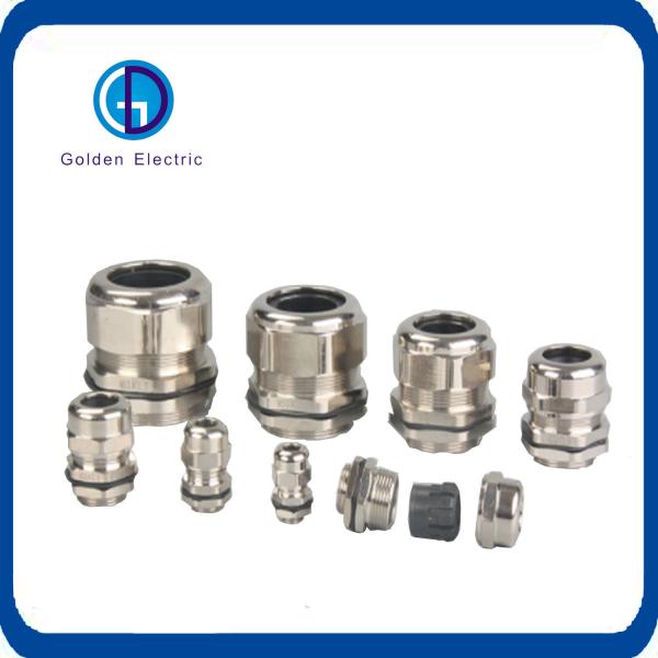 Jx IP68 Brass EMC Anti-Magnet Cable Gland -40-100 Thread Length Standard Customization