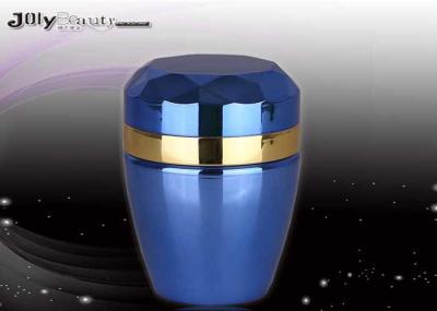 Frosted blue cone Airless Bottles PP