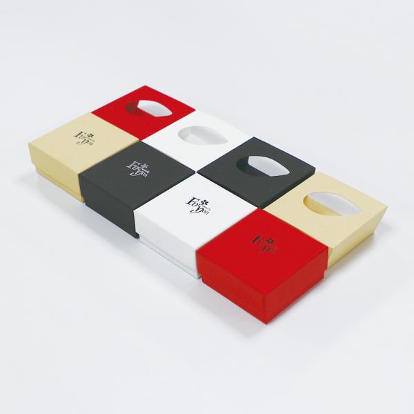 Rigid Square Debossing 3mm Luxury Jewelry Packaging Boxes