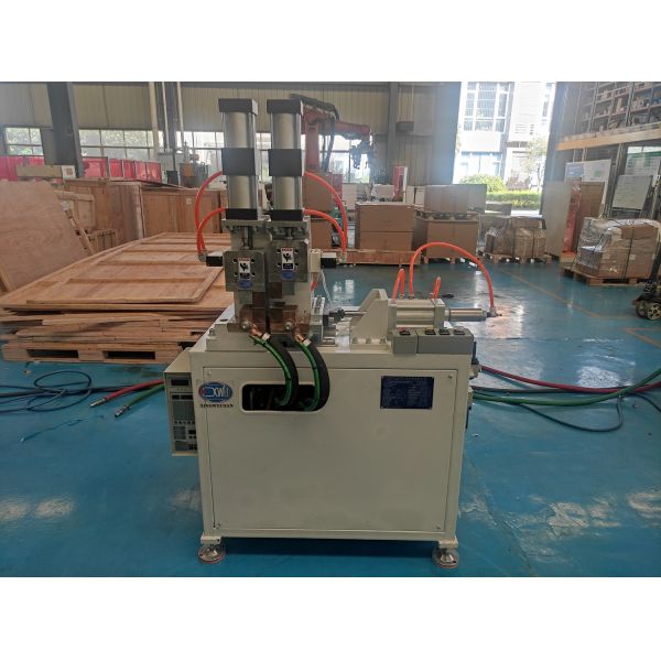 Pneumatic Square Pipe 8Mm Copper Wire Flash Butt Welding Machine For Steel Bar