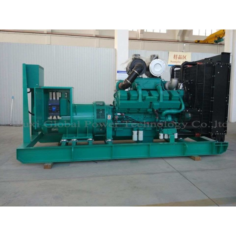 Cummins Diesel Engine Open Diesel Generator KTA38-G2A 12 Cylinder 800KW 1000KVA Water Cooled