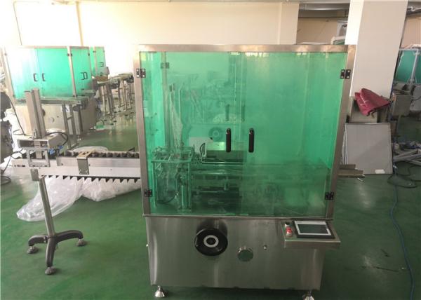 Pharmacy Ampoule Vertical Cartoning Machine Fully Automatic Box Packing