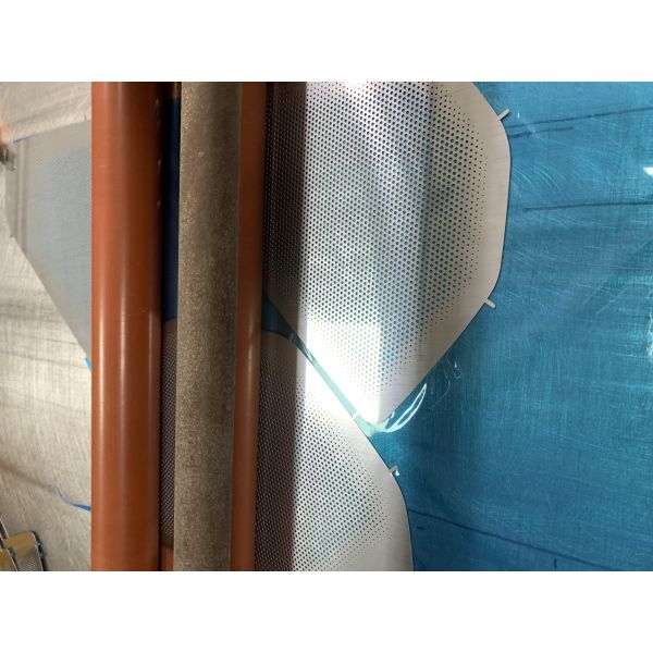 ярлык металла 0.2mm толстый покрывает плиту диктора радио сетки нержавеющей стали вытравленную листом