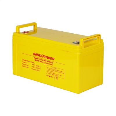 UPS System Tricycle Deep Cycle AGM Battery Power Inverter Battery 12V 100Ah