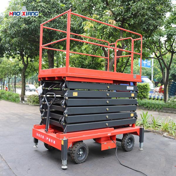 Manoeuvrable Electric Scissor Lift Platform 3000mm-16000mm Lifting Height