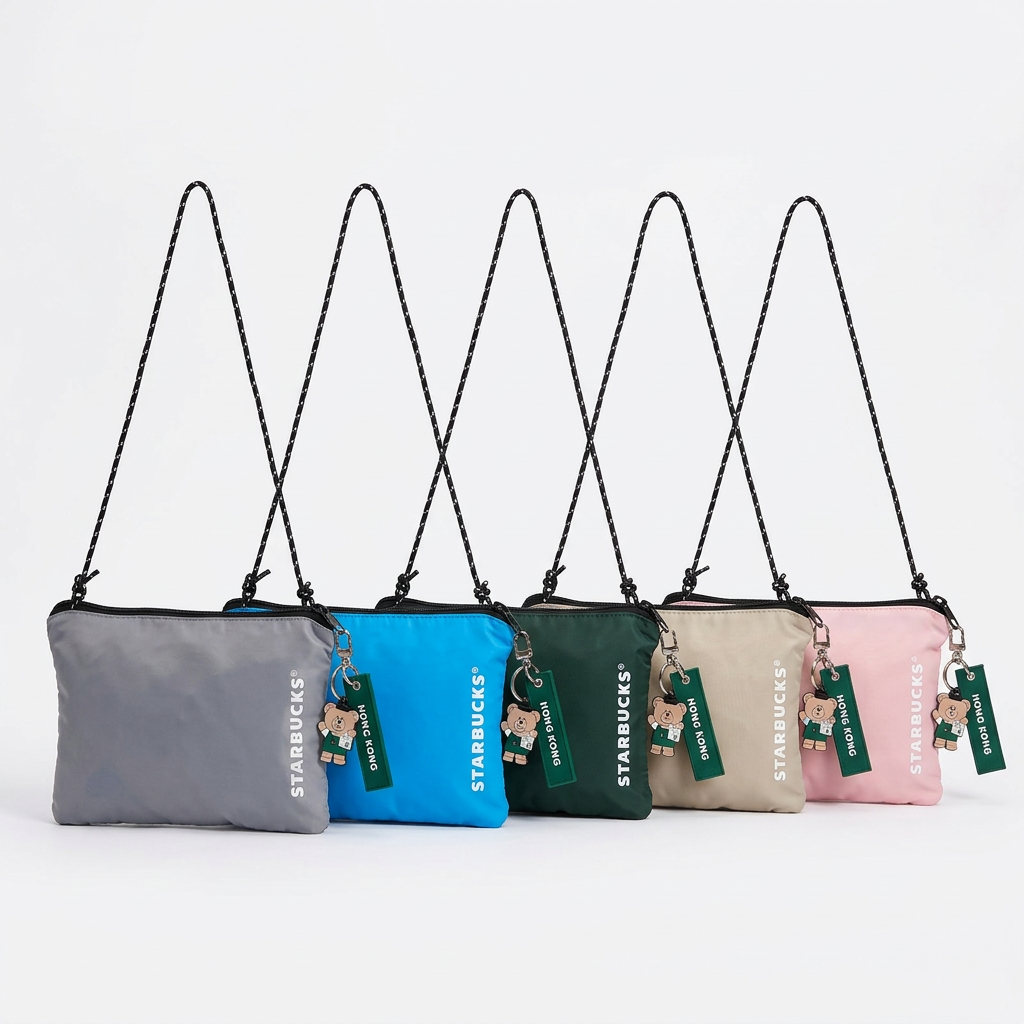 Lightweight Sport Polyester Foldable Travel Bag Soft Shoulder Strap Zipper Closure Spacious Capacity Short Trips Commuting Daily
