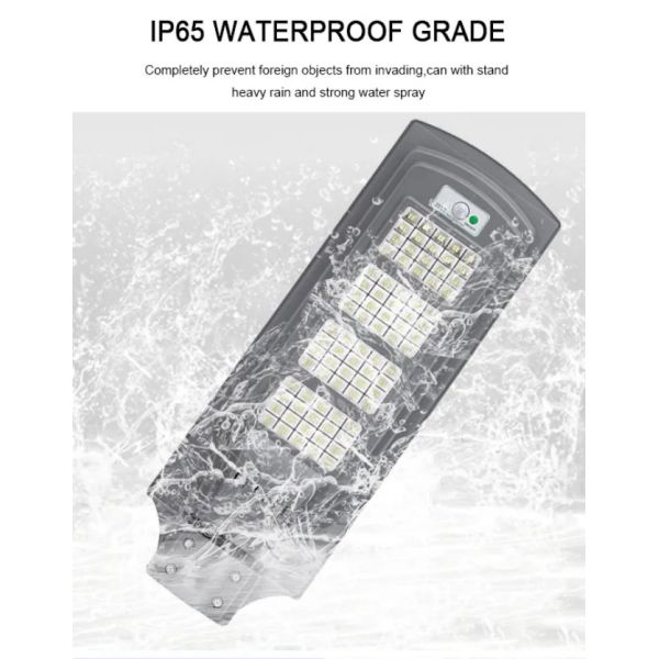 свет Steet на открытом воздухе ABS уличных светов СИД 100W теплого белого солнечный