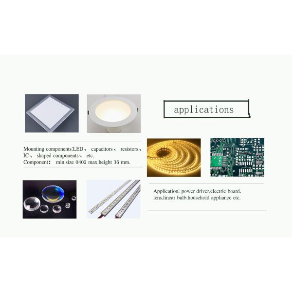 Высокая точная умная машина установки машины SMT производства шарика СИД фидера