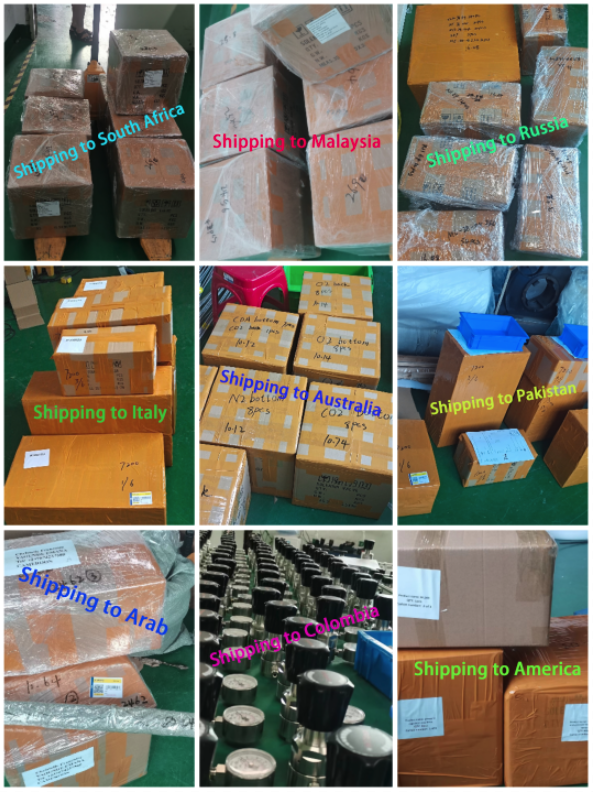 Манометр низкого давления 5бар СС304 баллона природного газа пропана