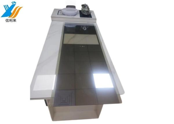 Venda de fábrica Panela de tela sensível ao toque multi-toque projetada capacitiva (PCAP) painel de tela sensível ao toque impermeável à água resistente ao óleo Smart Mirror Painel sensível ao toque para clube de fitness e Smart Home Banheiro Touch Screen Light Mirror