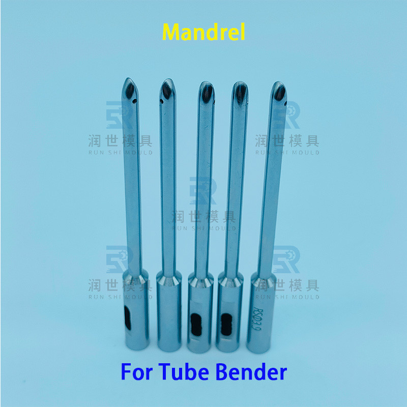 Multiple Type Pipe Bender Parts CNC 3D Tube Bender Mandrel For Air Conditioning Heat