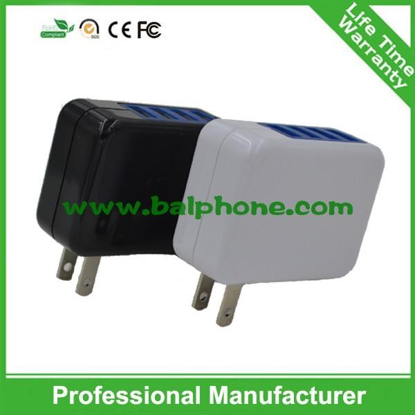 2016 brand new travel charger 4 usb wall charger