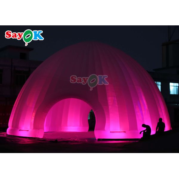 Inflatable Air Tent Event Inflatable Dome Marquee Igloo With LED Inflatable Yard Tent
