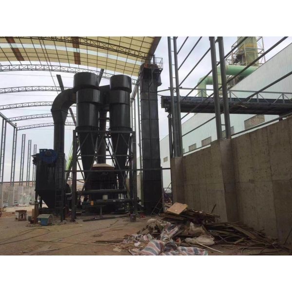 Rotationl Speed 17-19r/min Raymond Grinder Mill for 0.045mm Calcium Carbonate Powder