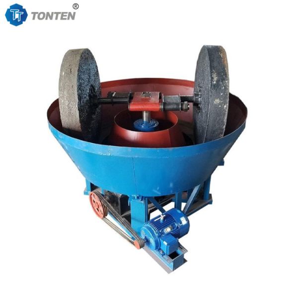 Broyeur à rouleaux pour minerai, broyage par voie humide, moulin à or, machine de broyage de minéraux