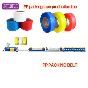 Recycled Materials PP Strapping Belt Production Line Customized Screw 100-300m