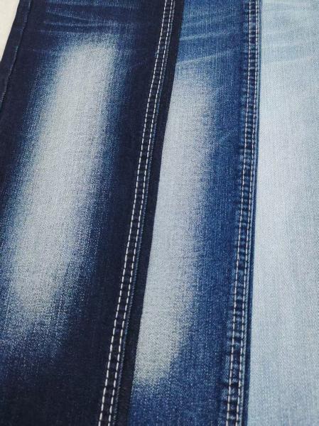 Super suave resistente a la abrasión 10,5 oz de hilos de tejido de denim 8+8*16/70 Construcción JSD3339 para jeans o chaqueta de denim