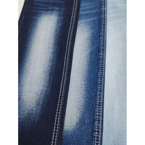 Super-Soft Abrasion-Resistant 10.5oz Yarn Cross Slub Denim Fabric 180cm For Jeans Or Denim Jacket