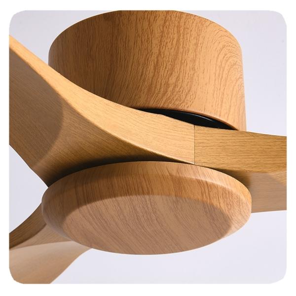 Ventilateur de plafond moderne avec moteur électrique AC classique, décoratif, 42 pouces, 3 pales
