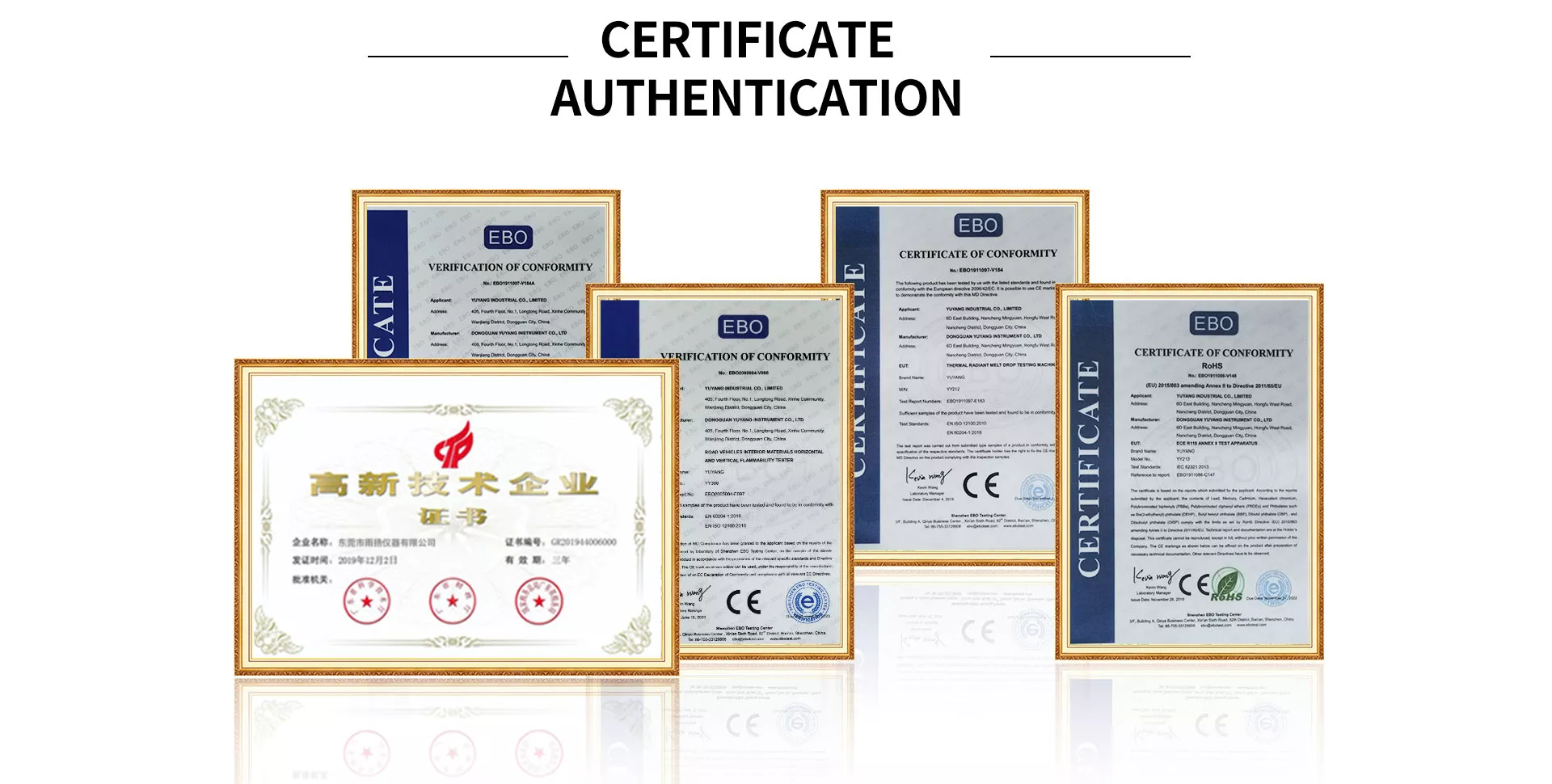 ISO 11925-2 Certified Ignitability Test Apparatus with Stainless Steel Construction and 0.7m/s Flue Air Velocity for Building Materials