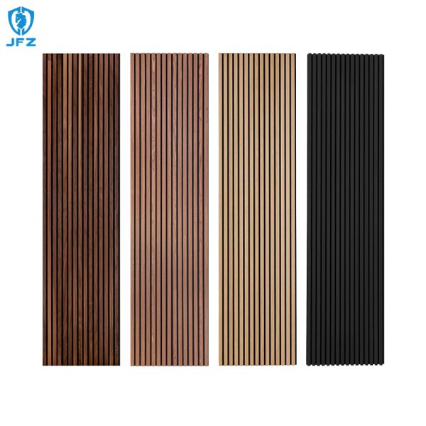 Modern MDF Akupanel Fireproof Wooden Slat Acoustic Panels For Studio