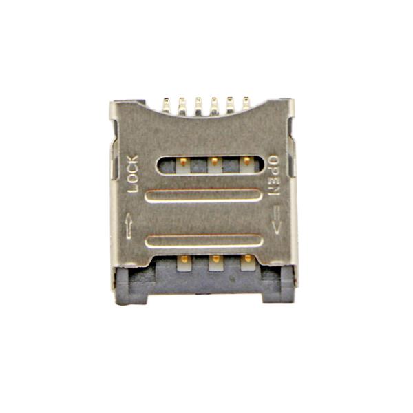 6P Micro SD Card Memory Connector SD / TF Socket